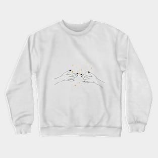 Sagittarius zodiac sign. Minimal zodiac constellation composition. Crewneck Sweatshirt